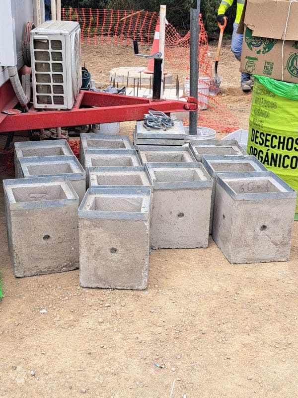 Registros de concreto para instalaciones urbanas