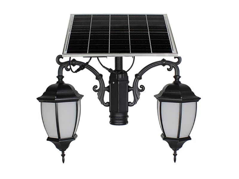 Luminaria solar decorativa