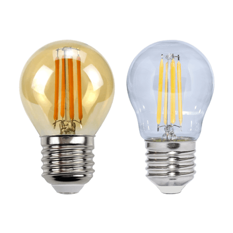 foco bulbo vintage decorativo
