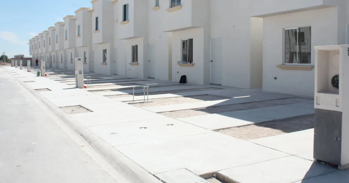 muretes de concreto