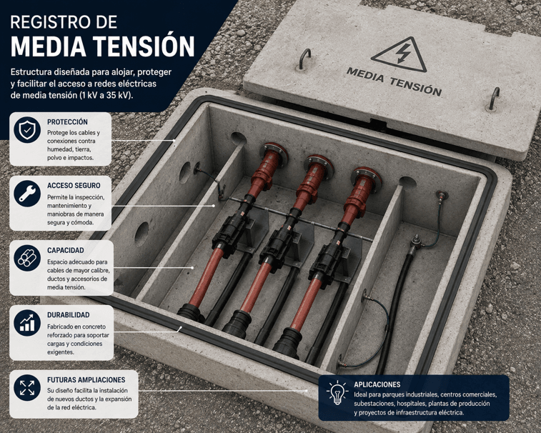 REGISTROS MEDIA TENSION