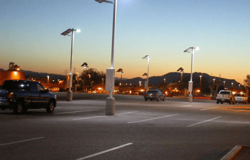 luminarias estacionamiento